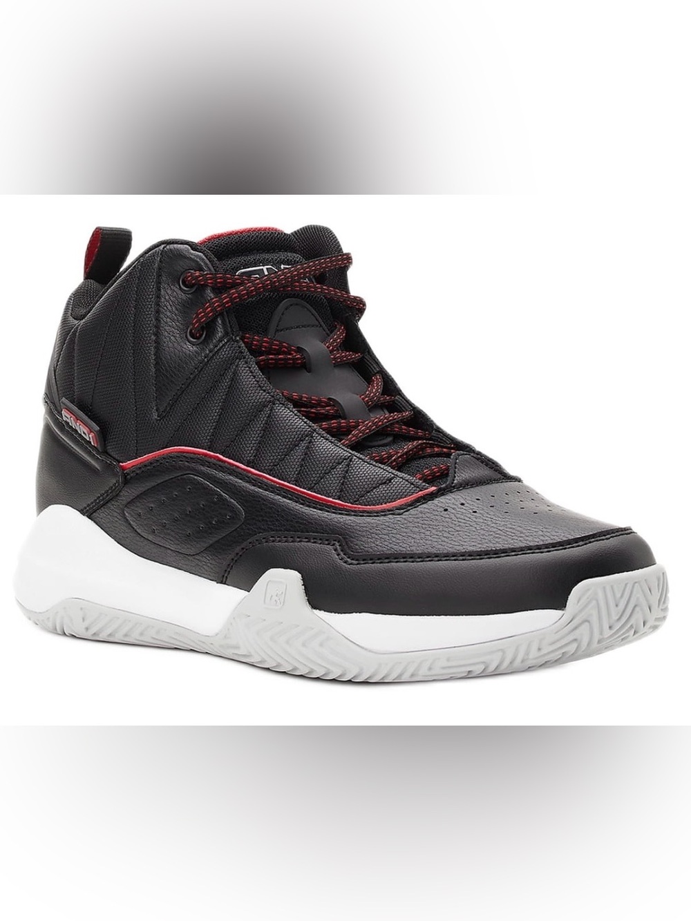 And1 Black and Red High-Top Basketball Shoe Men’s size 8